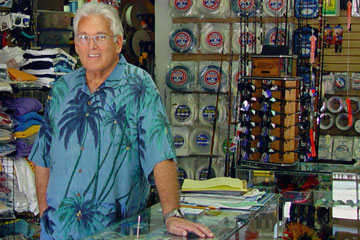 Bob Smith at Minerva's Baja Tackle
