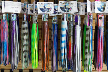 Great selection of proven lures for fishing in Cabo San Lucas